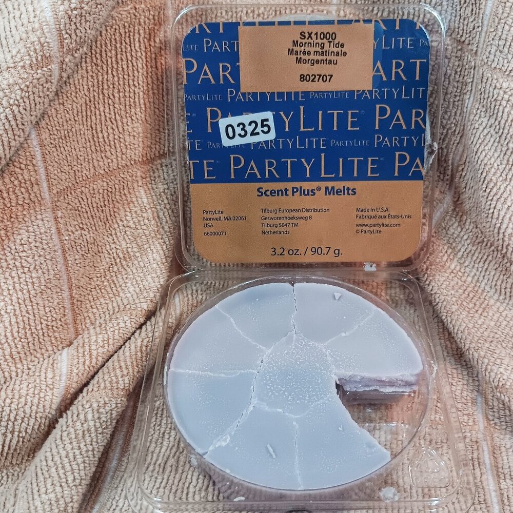 Partylite Scent Plus Melts Bundle Morning Tide Sweet Strawberry Afternoon Breeze